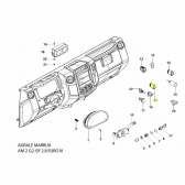 Interruptor Disciplina Luzes Agrale Marruá Am2 G2
