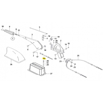 Cabo Freio Agrale Marruá AM 31 6011005113007