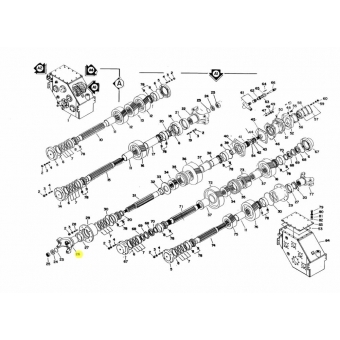 Garfo Engesa 2382 200 066 P/ Caixa Transferência