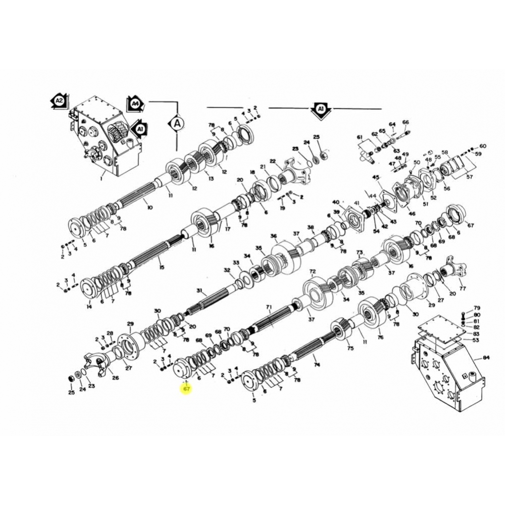 Flange Engesa 2282 309 834 P/ Caixa de Transferência