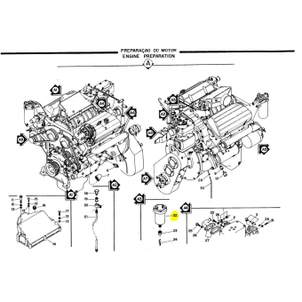 Contagiros (Tachometer) Engesa 2190 300 121
