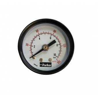 Manômetro 6333-15b , 0-10 Bar Diâmetro 40 Mm, 1/8
