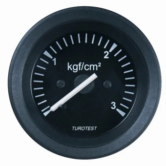 Indicador de Pressão 0-3 kgf/cm² 60mm Mercedes Turotest 302284