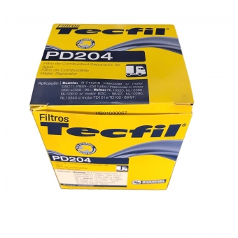 Filtro Combustível Separador de Água Tecfil PD204